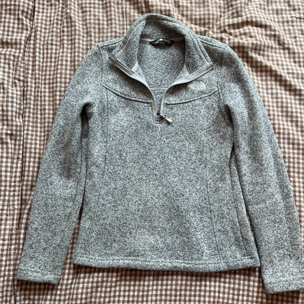 The North Face Grey Women's Quarter Zip S